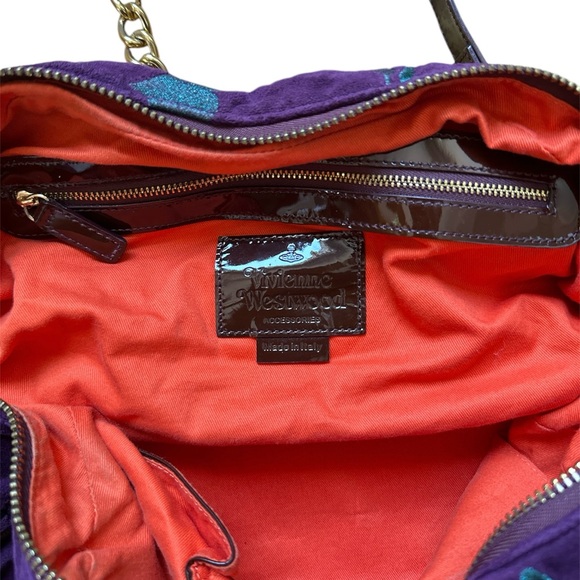 Vivienne Westwood Purple Bowling Bag - Picture 2 of 14